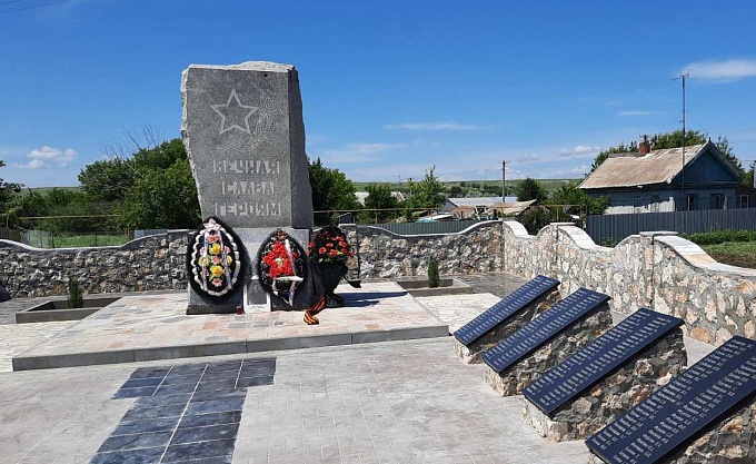 В Клетском районе Волгоградской области почтили память погибших воинов